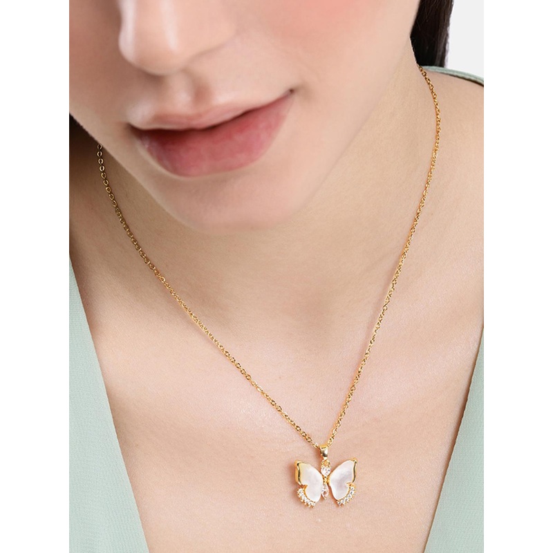 DressBerry Contemporary Pendant with Chain