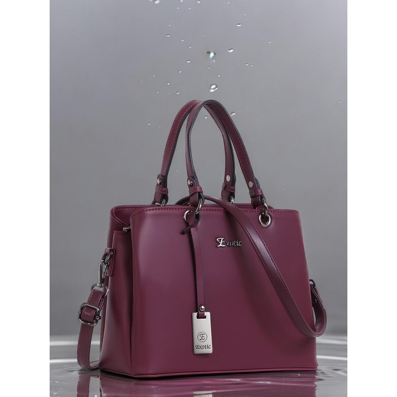 Exotic PU Shopper Handheld Bag