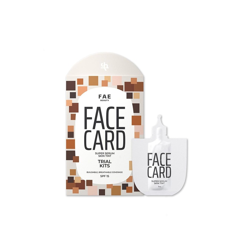 FAE BEAUTY Face Card Super Serum Skin Tint Foundation-1 ml
