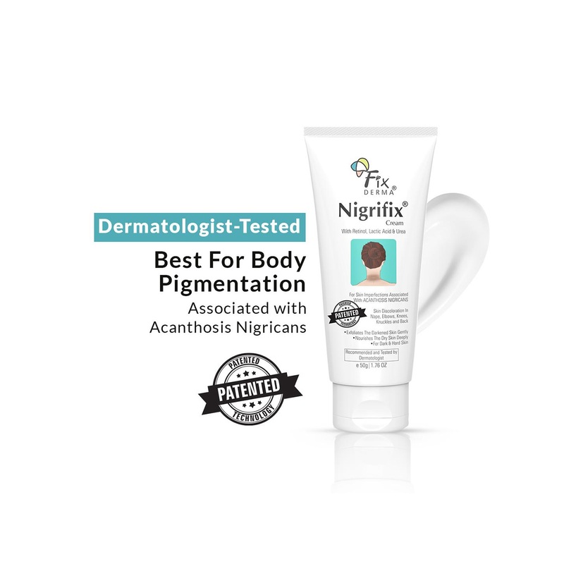 FIXDERMA Nigrifix Cream for Acanthosis Nigricans For Dark Neck & Ankles – 50g