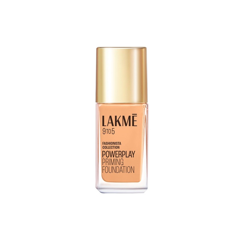 Lakme 9to5 Powerplay Priming Foundation With Built In Primer & SPF20 25ml –  Warm Light