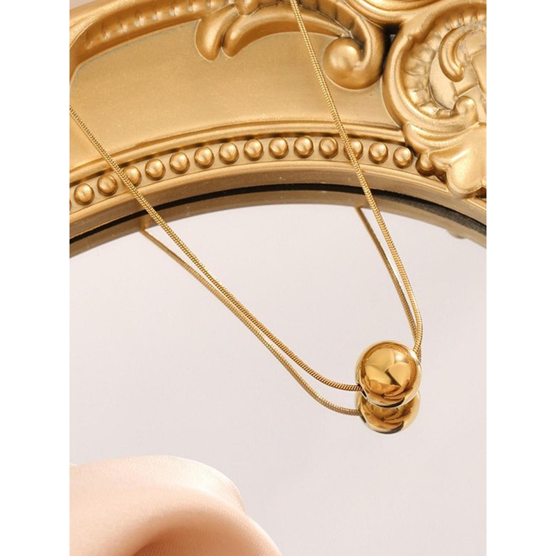 MYKI Gold-Plated Quirky Pendant with Chain