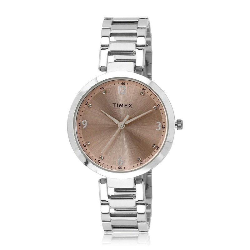 Timex Women Pink Analogue Watch – TW000X201