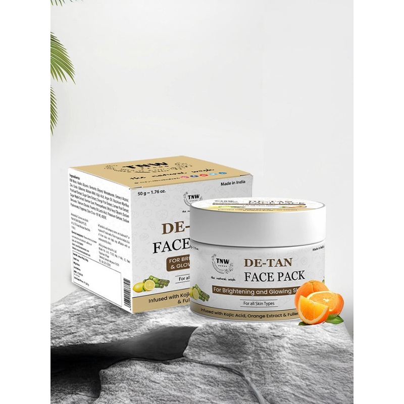 TNW the natural wash De-Tan Face Pack for Brightening & Glowing Skin – 50 g