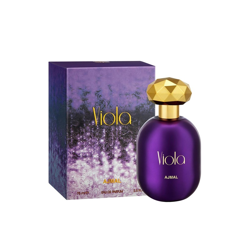 Ajmal Women Viola Rose Vanilla Long Lasting EDP Perfume – 75ML – Fruity Scent