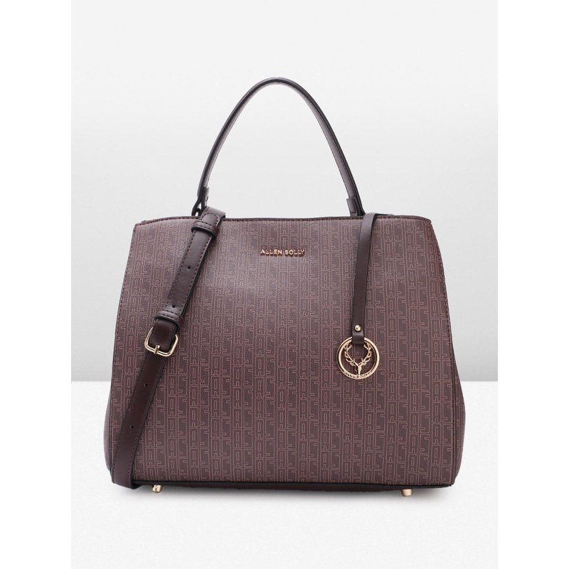 Allen Solly Brand Logo Printed Handheld Bag