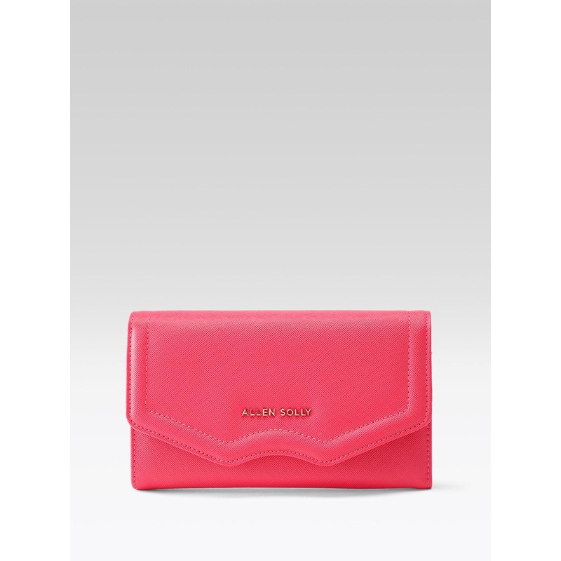 Allen Solly Women Textured Three Fold Wallet