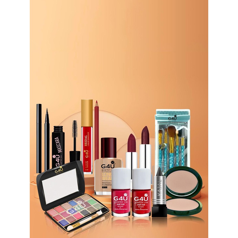 G4U Makeup Kit for women Full Beginner 17 Makeup Products Gift Set 03J23A152