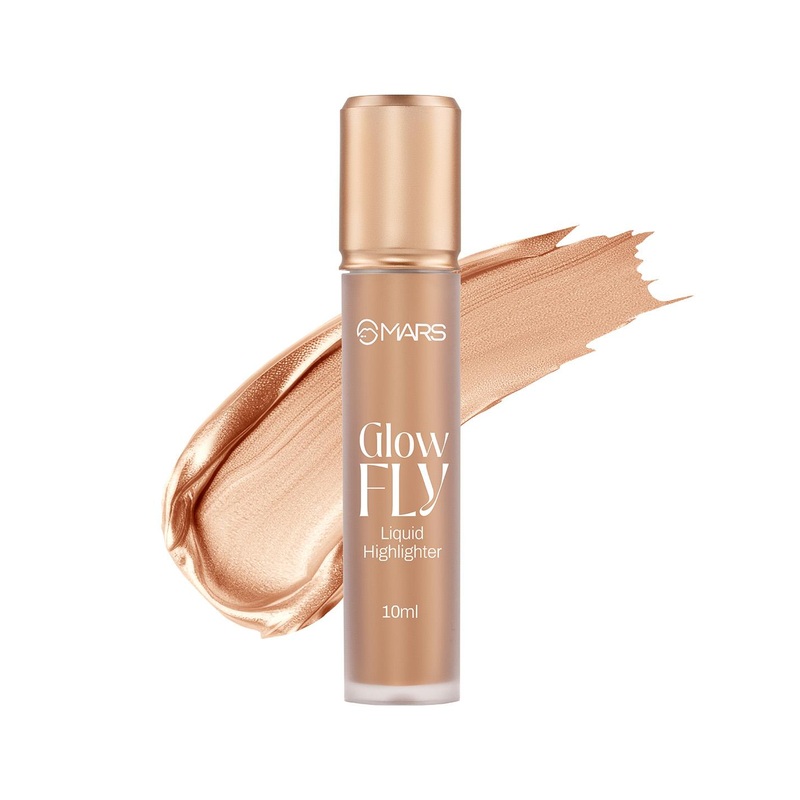MARS Glow Fly Liquid Highlighter with Sunflower Seed Oil 10 ml – Winged Champagne