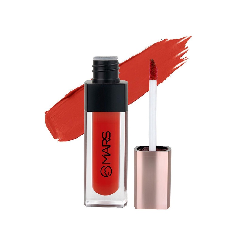 MARS Popstar Non Transfer Long Lasting Matte Liquid Lipstick -Moves – 05 -6ml