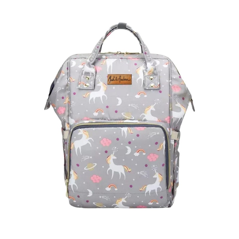 Mast & Harbour Printed Diaper Backpack for Moms