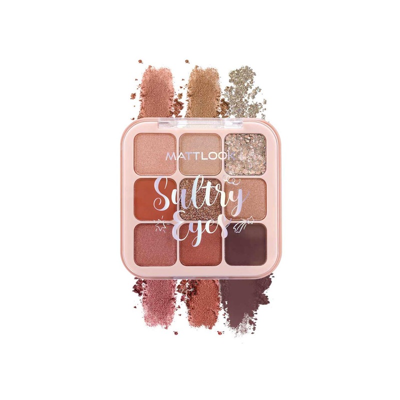 MATTLOOK Sultry Eyes Eyeshadow Palette – Sundowner