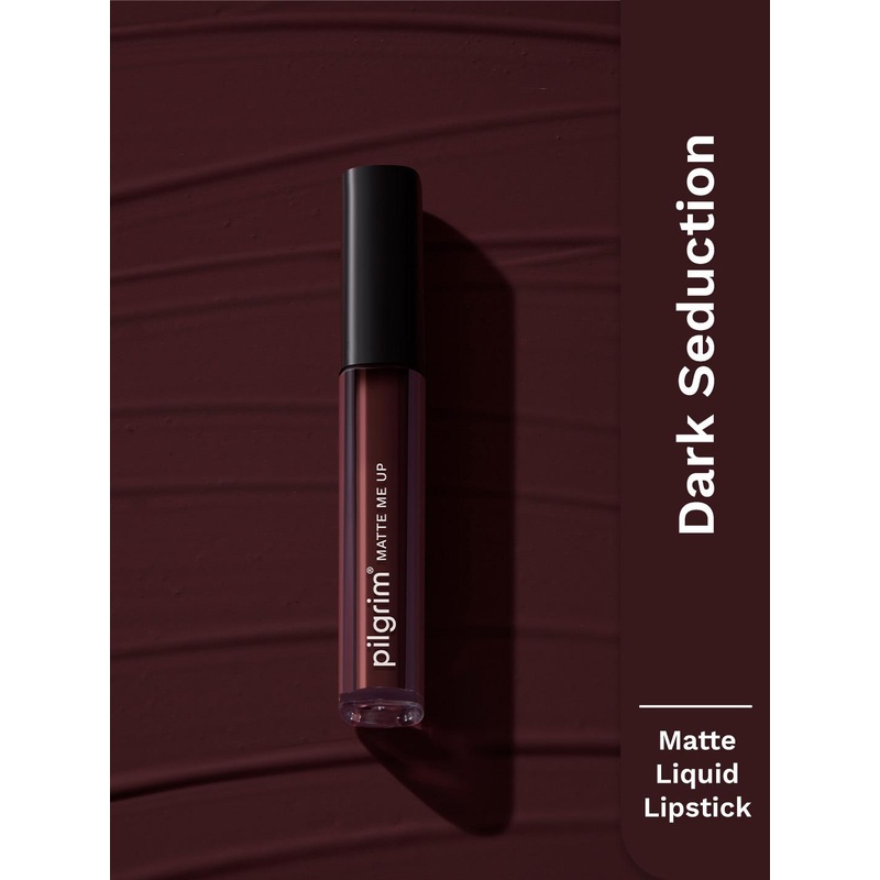 Pilgrim Matte Me Up Liquid Long-Lasting Non-Drying Liquid Lipstick 3ml – Dark Seduction 18