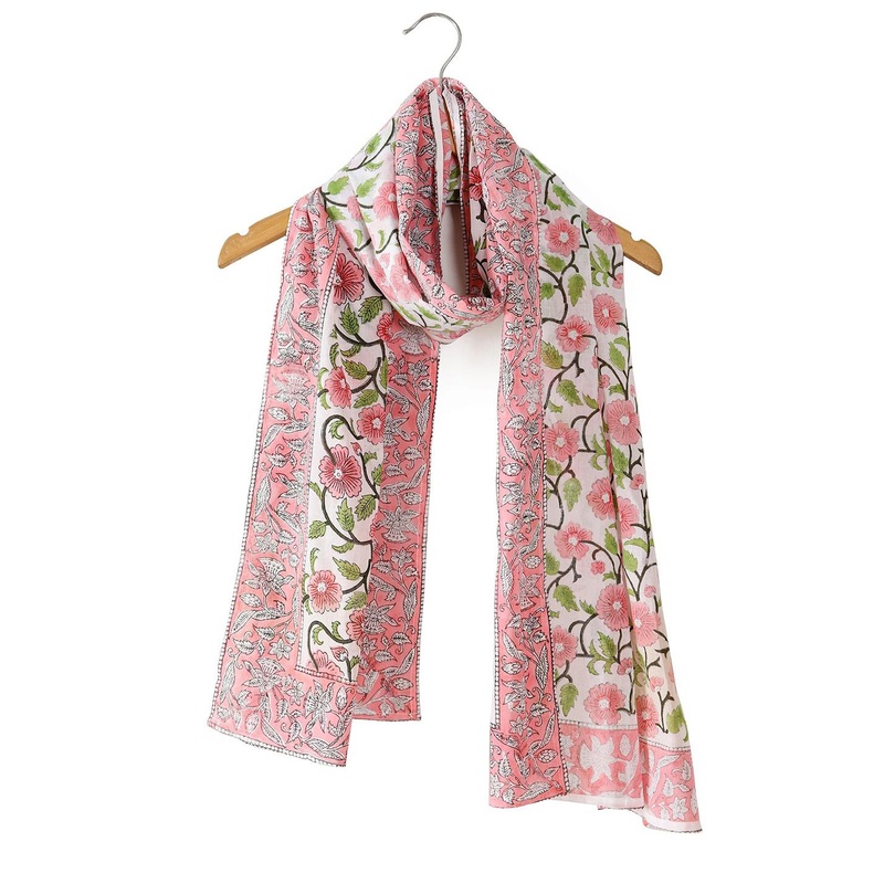 Ravaiyaa Women Printed Cotton Scarf