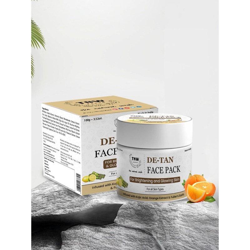 TNW the natural wash De Tan Face Pack For Brightening & Glowing Skin – 100 g