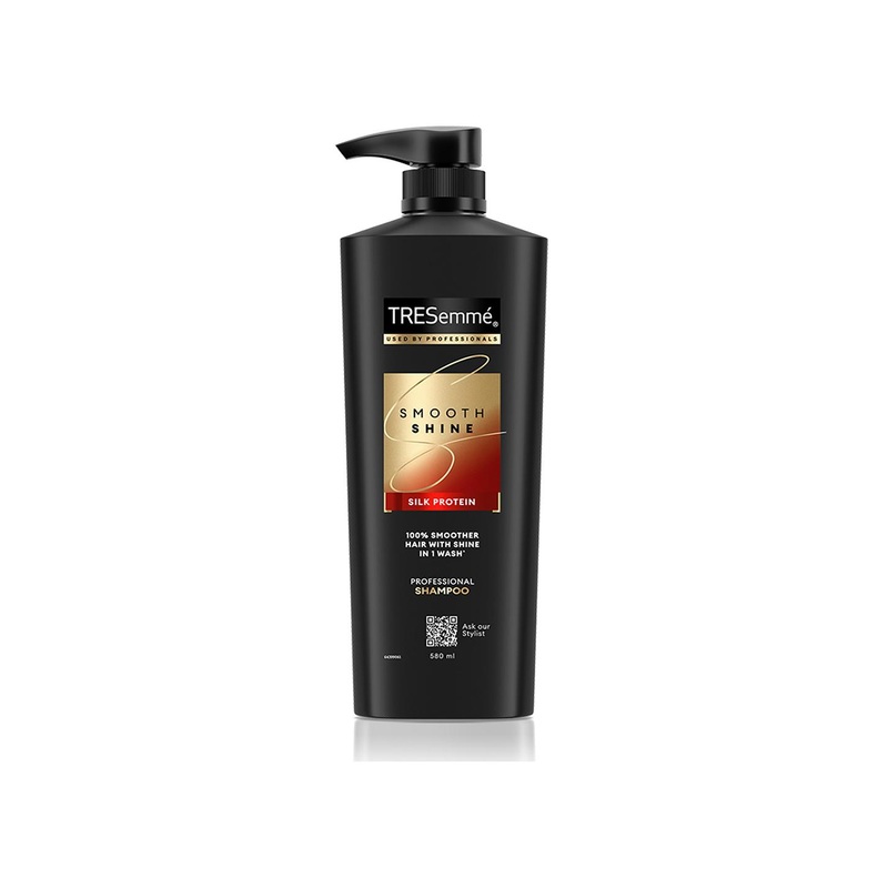 TRESemme Smooth & Shine Shampoo with Vitamin H & Silk Proteins for Smooth Hair-580 ml