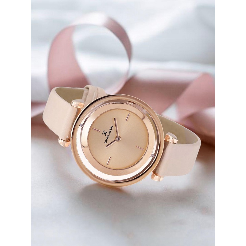 Daniel Klein Women Gold-Toned Analogue Watch DK11430-4