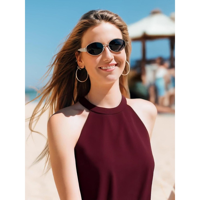 HASHTAG EYEWEAR Women Oversized Sunglasses with UV Protected Lens