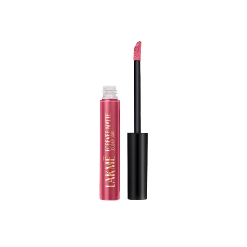 Lakme Forever Matte Lightweight & Transferproof 16Hr Liquid Lipstick 5.6ml – Pink Parfait
