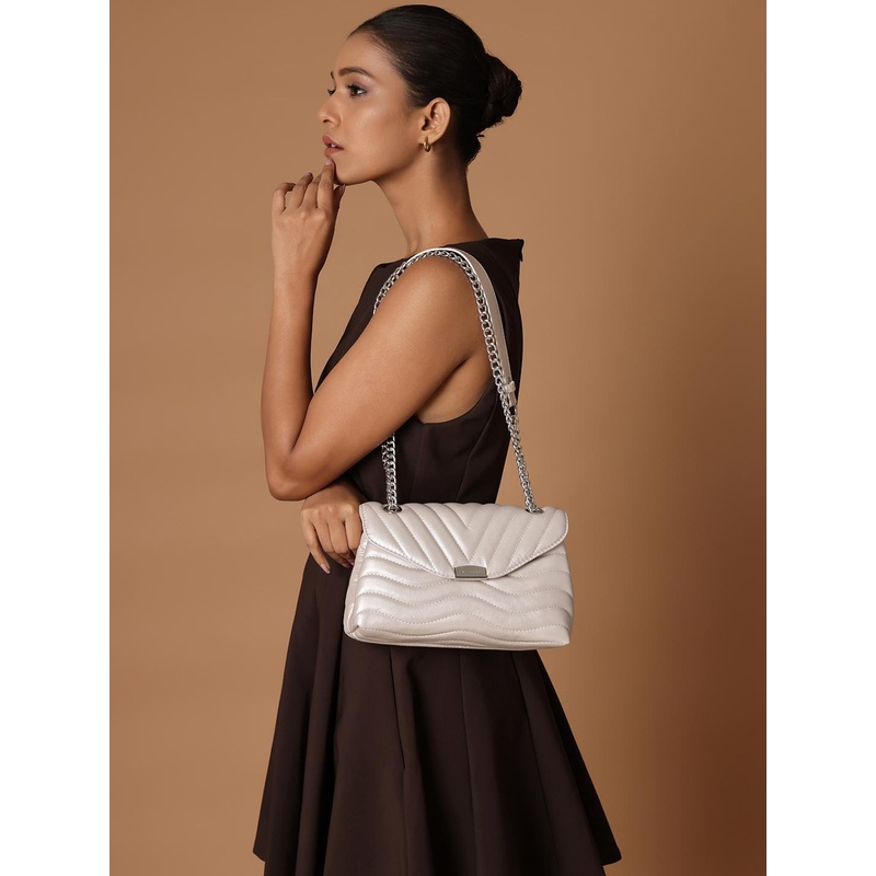 Lino Perros Women Textured Structured Sling Bag