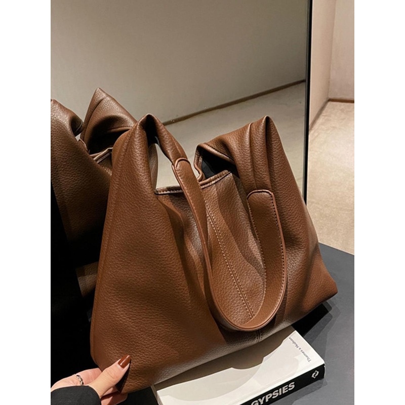 LULU & SKY Textured Structured Hobo Bag