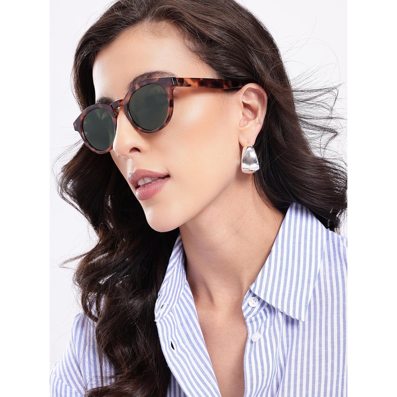 MANGO Women Oval Sunglasses with UV Protected Lens – 17911133