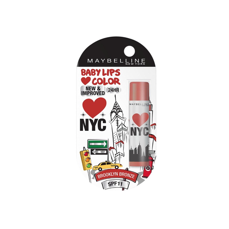 Maybelline New York Baby Lips Loves NYC Tinted Lip Balm For Dark Lips 4g – Brooklyn Bronze