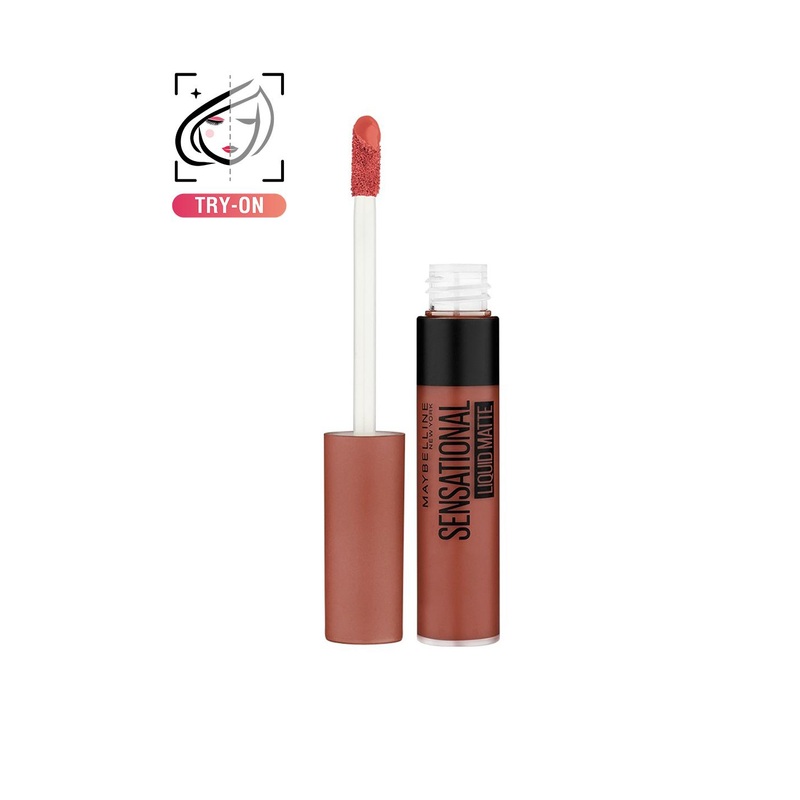 Maybelline Sensational Liquid Matte Lipstick – Strip It Off NU02
