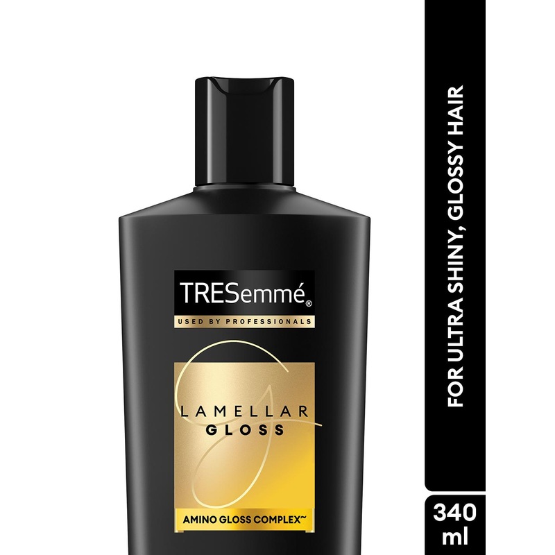 TRESemme Lamellar Gloss Salon HD Shine Amino Gloss Complex Professional Shampoo – 340ml