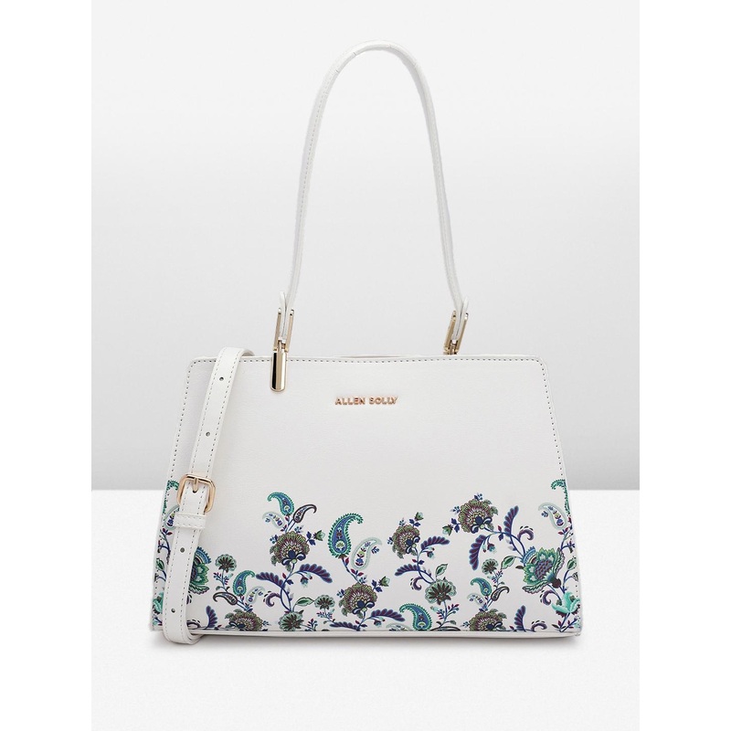Allen Solly Ethnic Motifs Printed Structured Handheld Bag