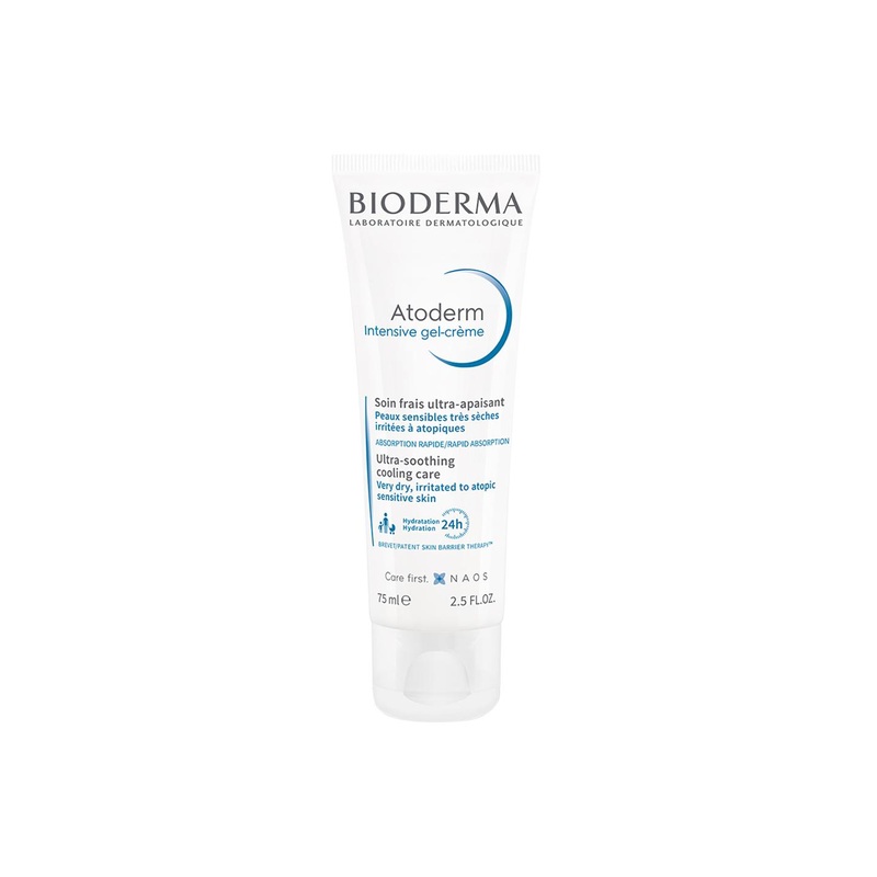 BIODERMA Atoderm Intensive Hydration Gel-Creme Face Moisturizer – 75 ml