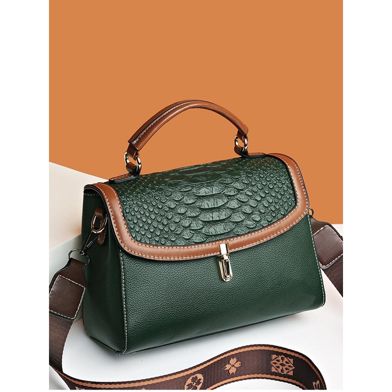 Diva Dale PU Structured Handheld Bag with Quilted