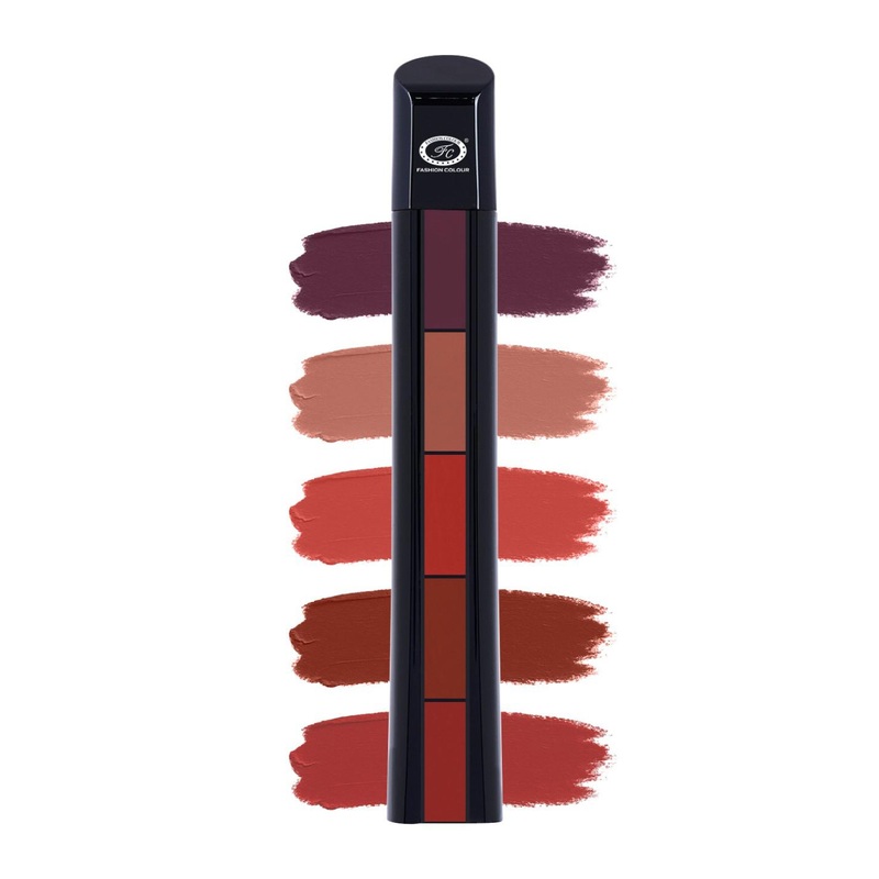 Fashion Colour Jersy Girl 5-in-1 Waterproof Long-Lasting Matte Lipstick – Shade 01
