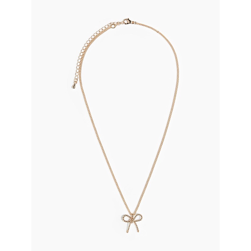 H&M Bow-Pendant Necklace