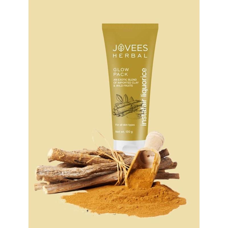 Jovees Herbal Insta Fair Liquorice Glow Pack 120 gm