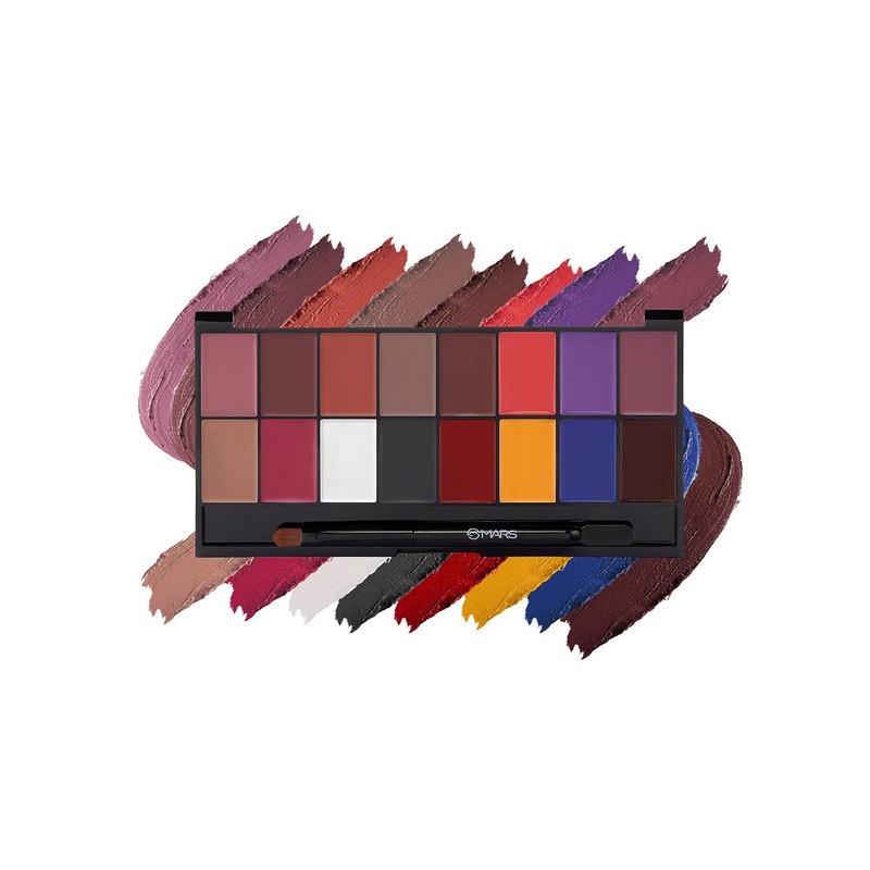 MARS Infinity Matte Lip Color Palette – 01