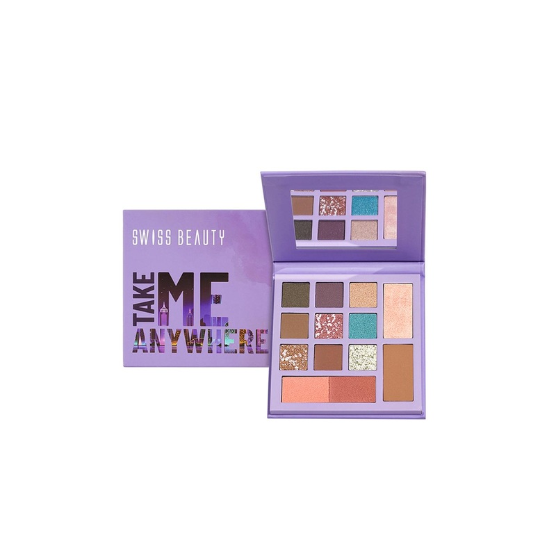 SWISS BEAUTY Take Me Anywhere Highly Pigmented Face and Eye Palette 12g – Day Off