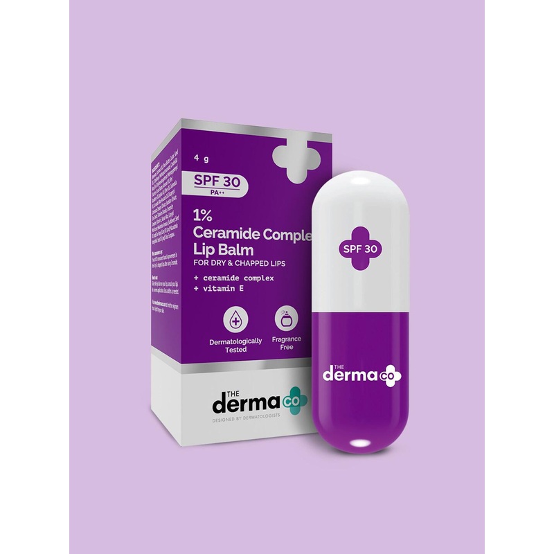 The Derma co. 1% Ceramide Complex Lip Balm For Dry & Chapped Lips – 4g