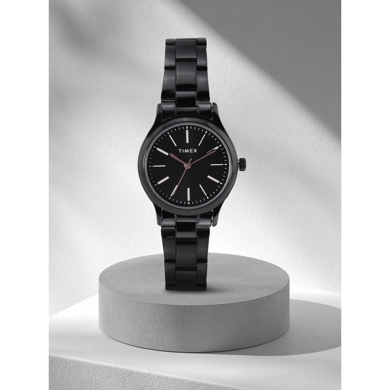Timex Women Black Dial & Bracelet Style Analogue Watch TWTL87SMU08