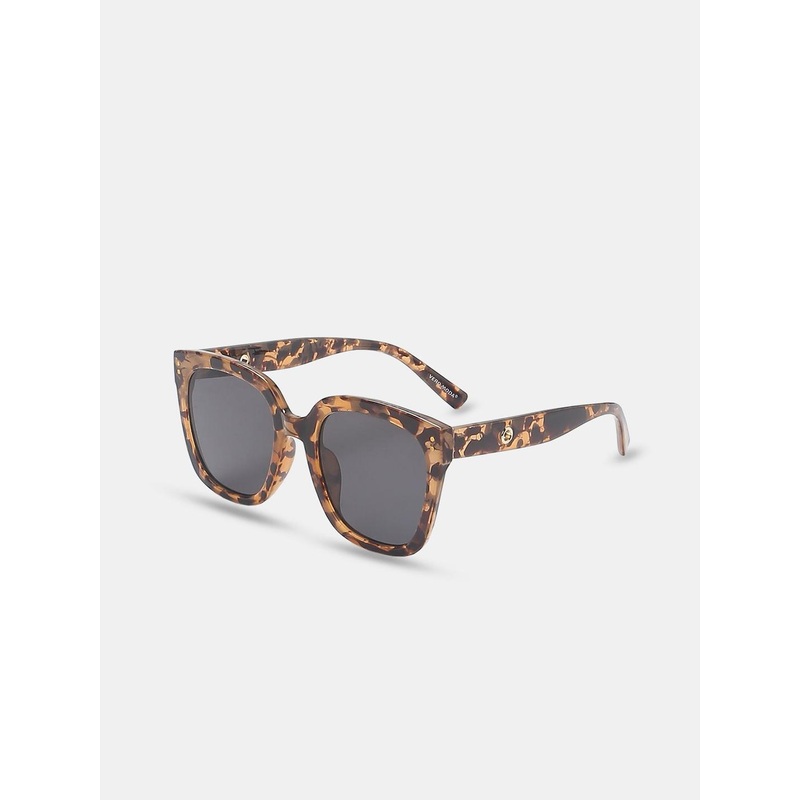 Vero Moda Women Oversized Sunglasses with UV Protected Lens 9008761001-Chocolate Brown