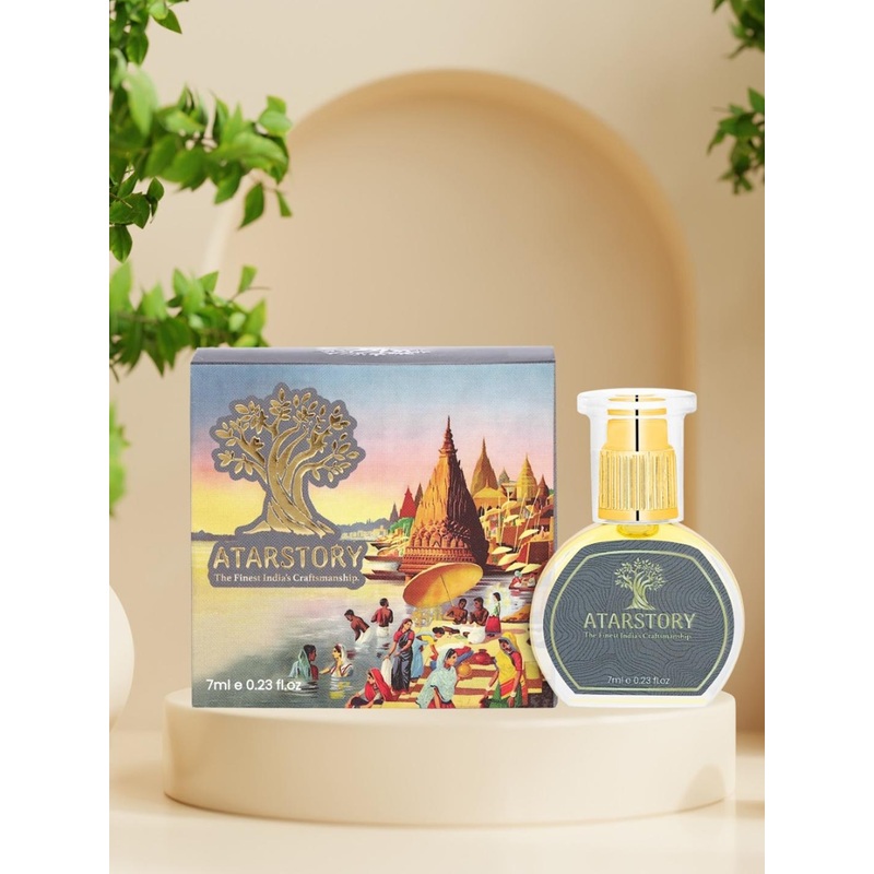 ATARSTORY Arabic Jasmine Alcohol Free Long Lasting Roll On Attar- 7 ml