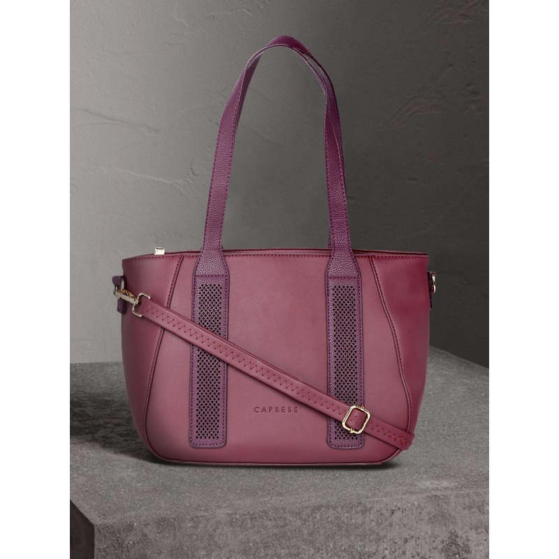 Caprese Aria Women Plum Medium Satchel Bag
