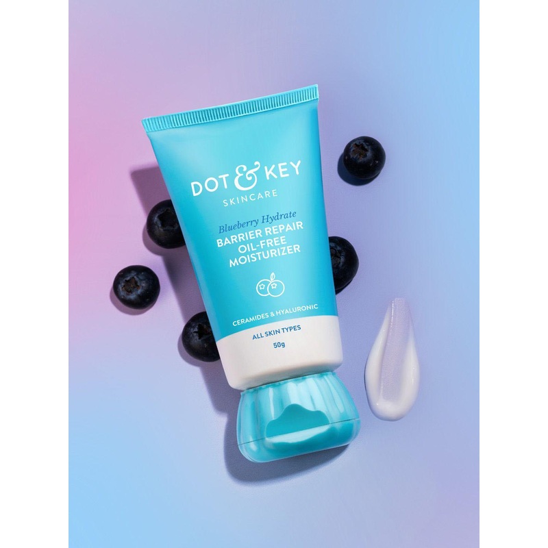 DOT & KEY Blueberry Hydrate Barrier Repair Oil-Free Moisturizer – 50g