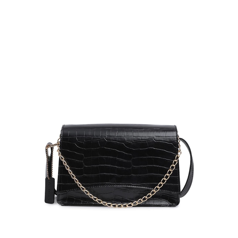Fastrack Croc Textured Sling Bag