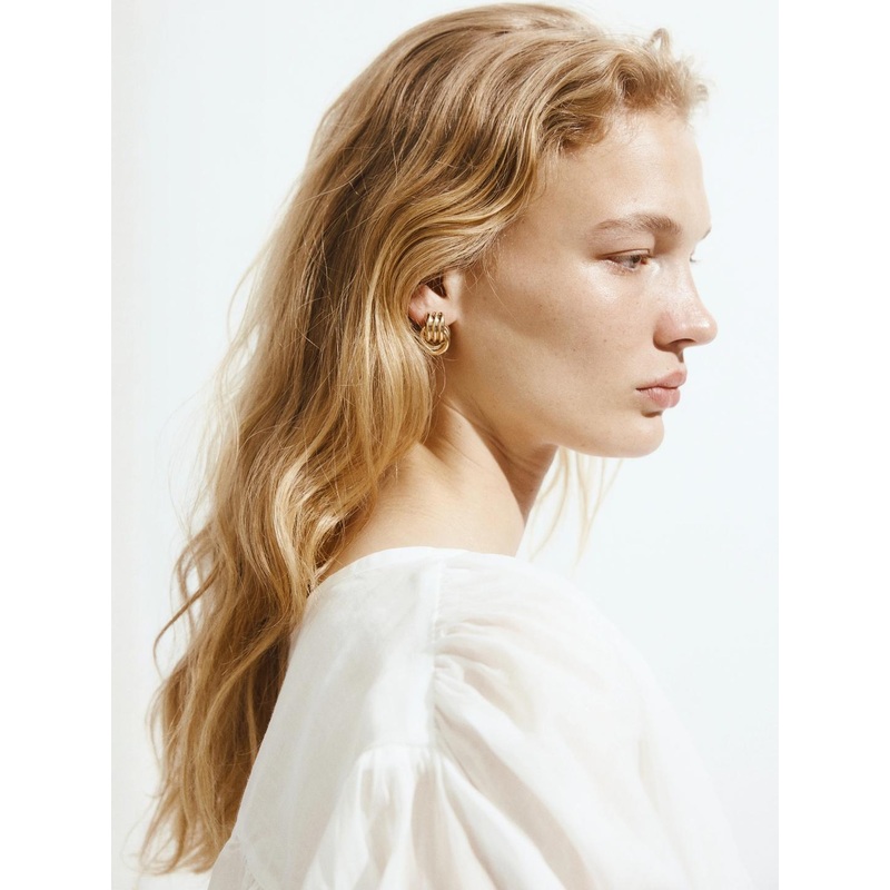 H&M Fluted Earrings