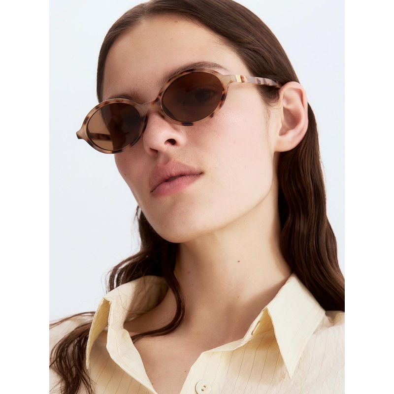 H&M Women Oval Sunglasses 1274378004