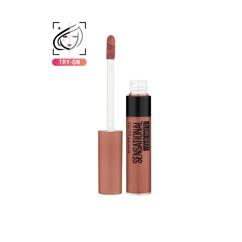 Maybelline Sensational Liquid Matte Lipstick – NU01 Bare It All