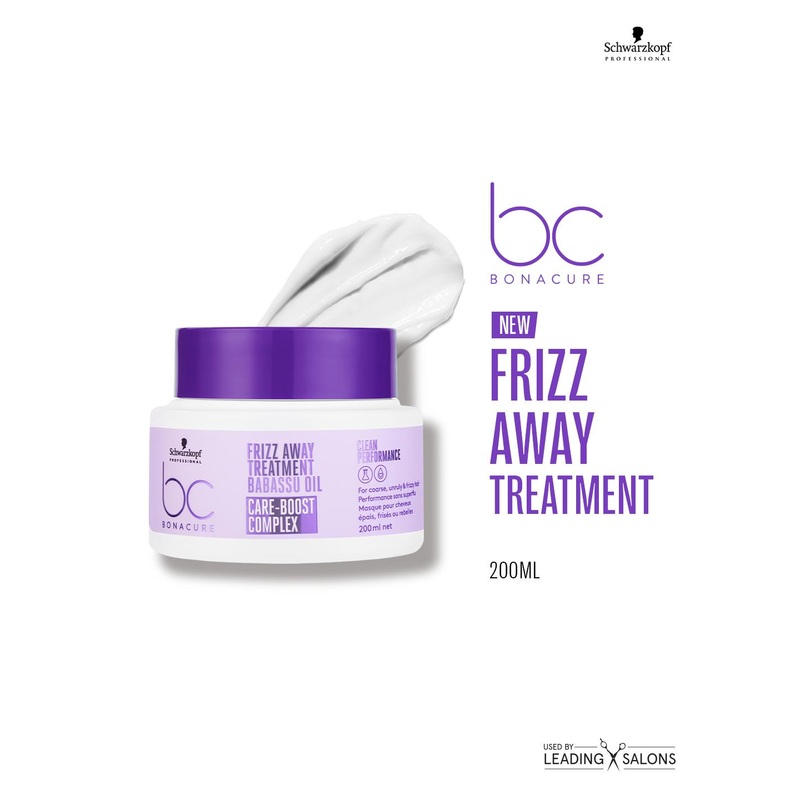Schwarzkopf PROFESSIONAL Bonacure Frizz Away Treatment Hair Mask with Babassu Oil – 200ml