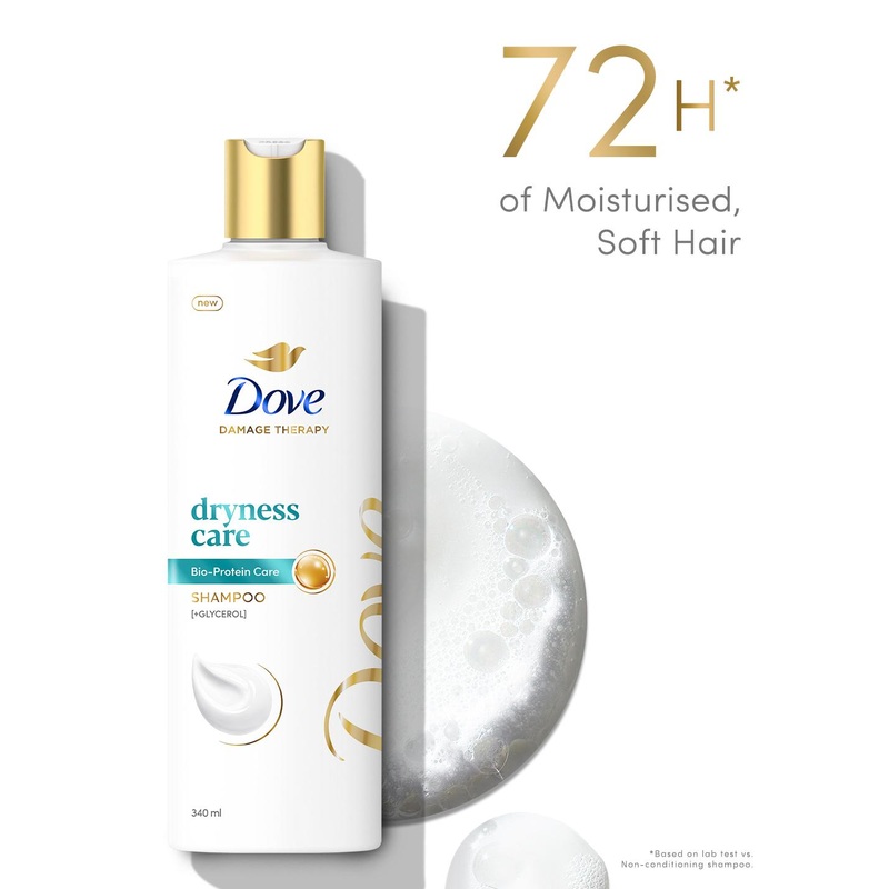 Dove Unisex Nutritive Solutions Dryness Care Shampoo- 340 ml