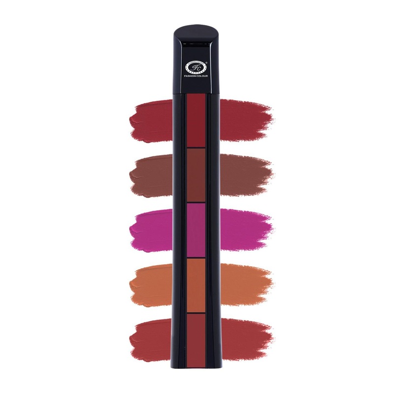 Fashion Colour Jersy Girl 5-in-1 Waterproof Long-Lasting Matte Lipstick – Shade 04